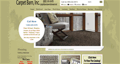 Desktop Screenshot of carpetbarn-inc.com